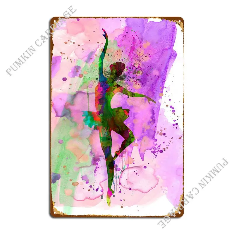 

Металлический плакат танцующий Vi с табличкой