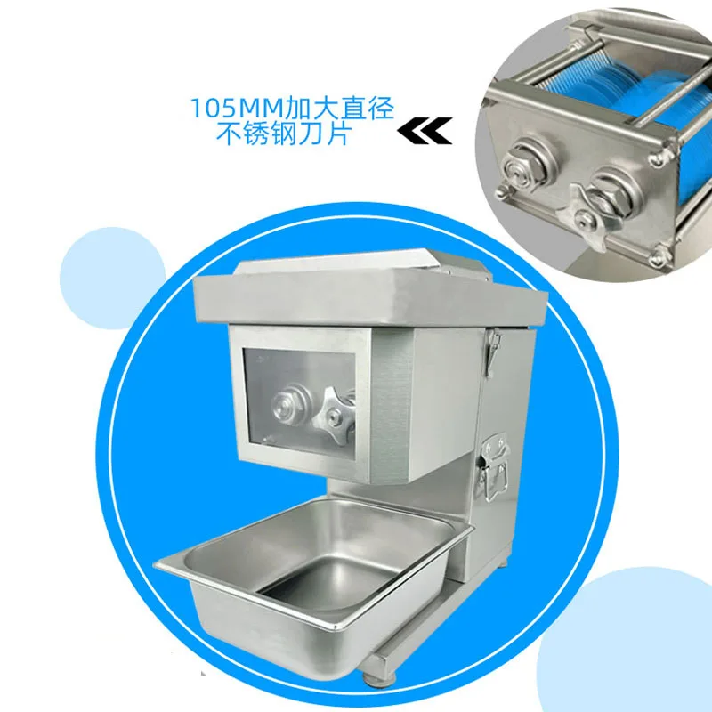 

Electric Commercial Meat Slicer Vegetable Cutting Machine Pork Lamb Beef Food Chopper Meat Grinder Dicing Machine