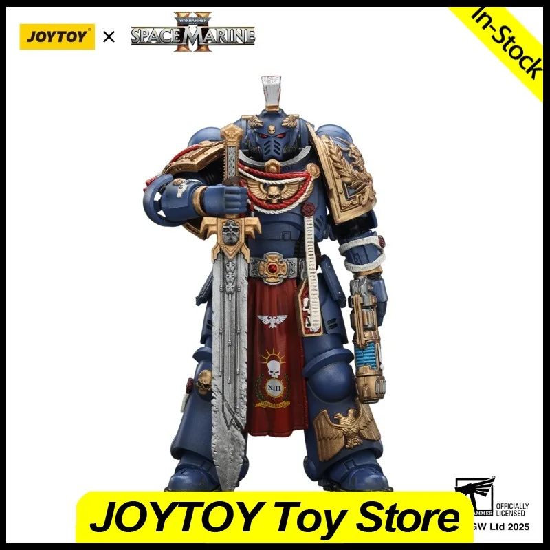 Фото В наличии: Фигурка JOYTOY 1/18 Warhammer 40K Ultramarines Relic Primus Armor, модель, игрушка, подарок, коллекционная вещь №2