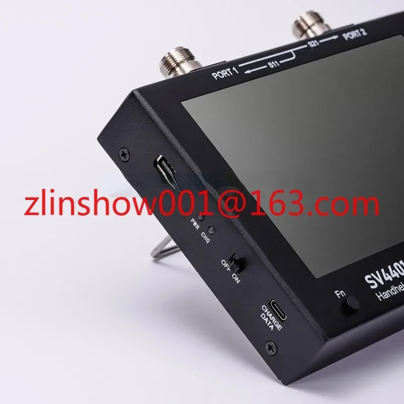 SV4401A 7-дюймовый сенсорный ЖК-дисплей 50 кГц ~ 4 ГГц Векторный анализатор сети HF VHF UHF
