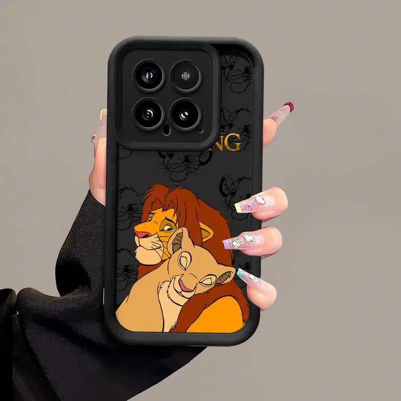 Чехлы для телефонов Redmi Note 13 5G 9S 11 9 12 Pro 12C 4g 12S 10 Lite Angel Eye Drabina fundas Cover The King Lion Simba Animaton