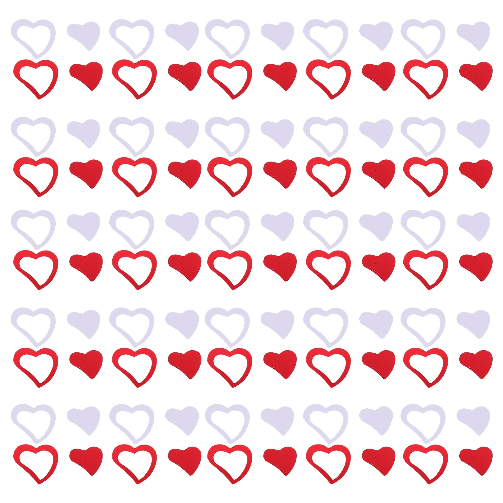 

Wedding Heart Showerbridal Table Decorations Decor Baby Propaccessory Metallic Love Glitter Sequins