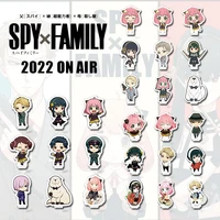 9pcsset anime spy x family action figure acrylic stand model yor forger twilight q version desk decoration sign gift for fans
