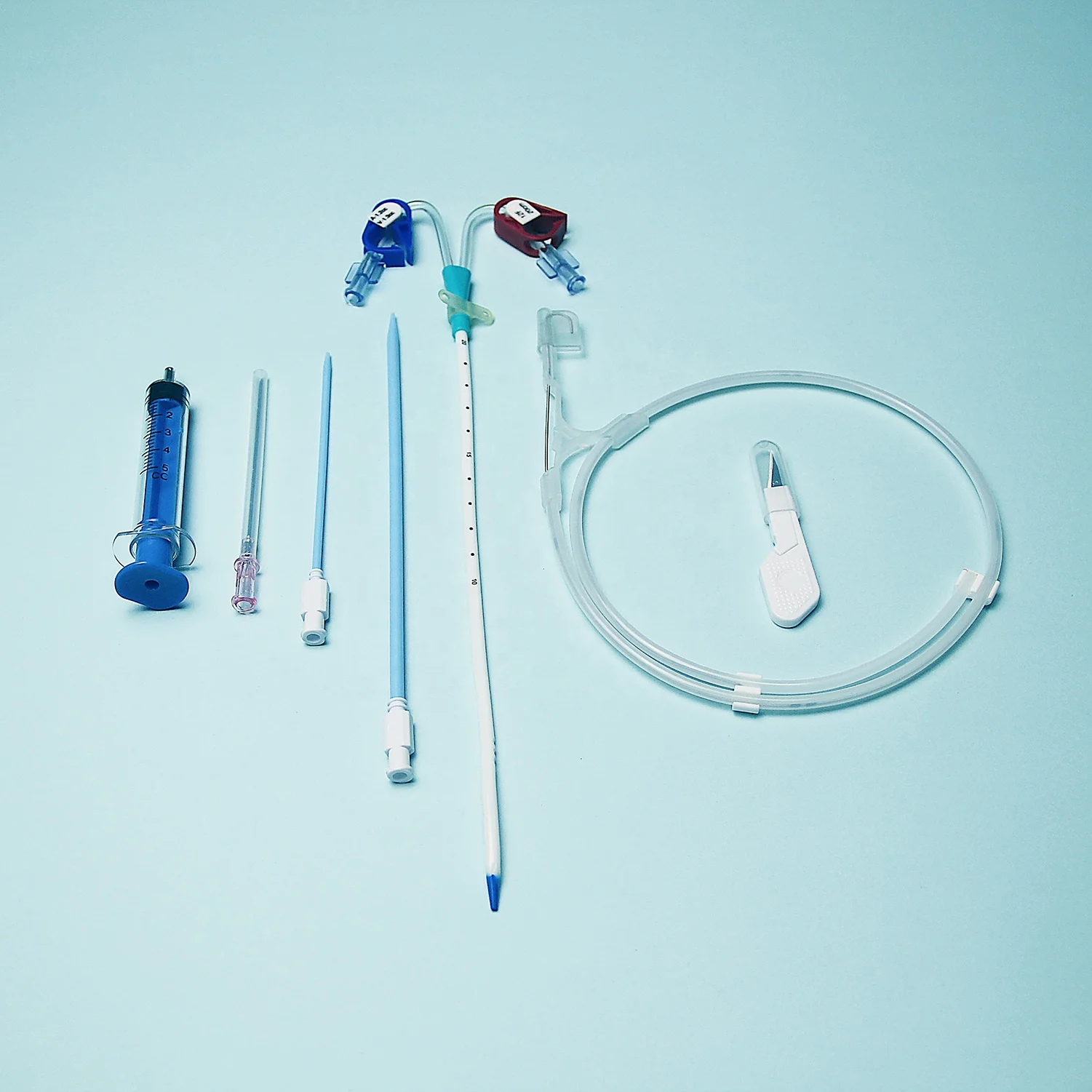 

Tianck disposable medical supplies consumables dialysis tube double lumen Hemodialysis Catheter