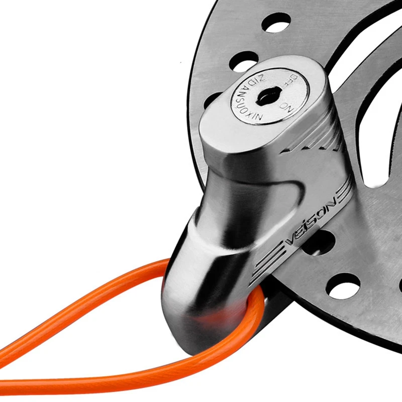 Veison Motorcycle Disc Brakes Lock 5Mm Mtb Bicycle Electric Car Anti-Theft Bike Theft Pretection Brake