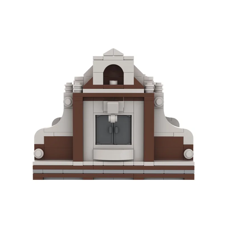 Фото 757 деталей MOC Модульные здания Доступный модульный дом M - Canal House №1 Модель игрушек Строительные блоки Архитектура Рождественский подарок 3D №4