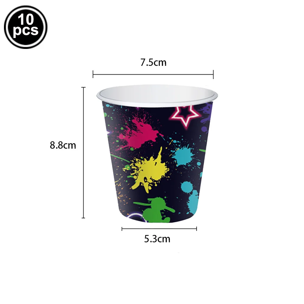 

Неоновые одноразовые тарелки