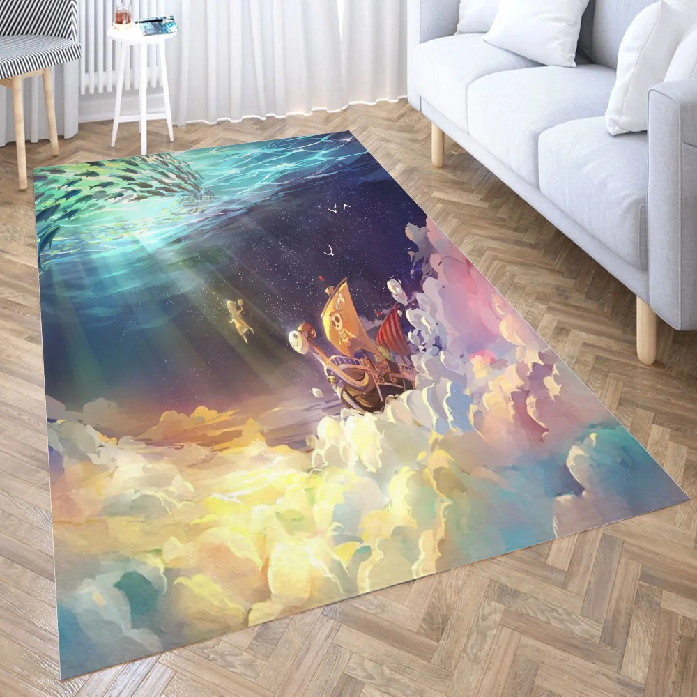 

Going Merry Oneiece New Pattern Floor Mat Door Mat Big Baby Crawl Carpet Non-slip Sheet Bedroom Living Room Home Decora