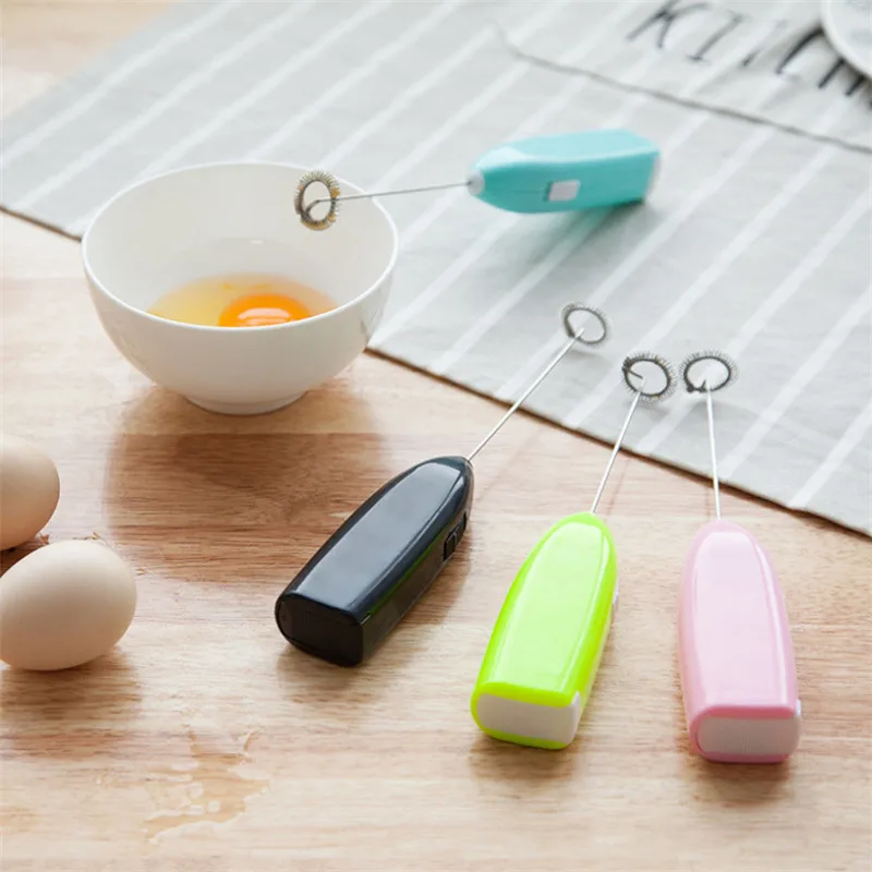 

Electric Egg Beater Milk Frother Egg String Whisk Mixer Hand for Coffee Creamer Cappuccino Frothy Blend Whisk Egg Beater