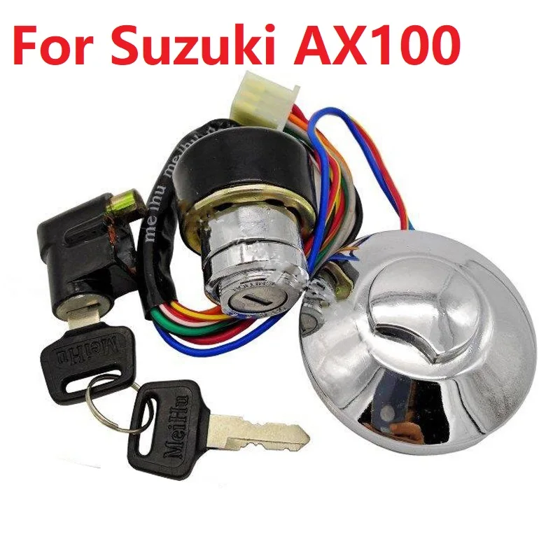 

Motorcycle ignition key switch fuel tank lock for suzuki ax100 100cc