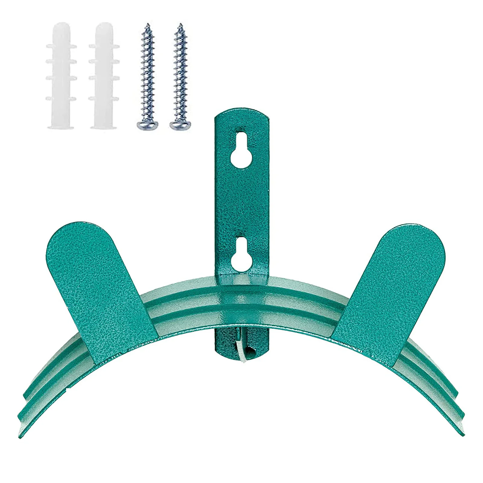 

Wall Mount Garden Hose Butler Wall Mount Hardware Rust Proof Wrought Iron Easily Holds 125ft 3/4'Hose Sturdy Metal Hose Hanger