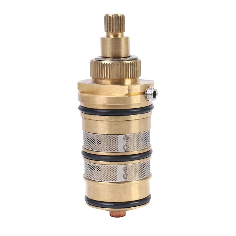 Акция! Латунный термостатический картридж и ручка для ванны душа смесительный