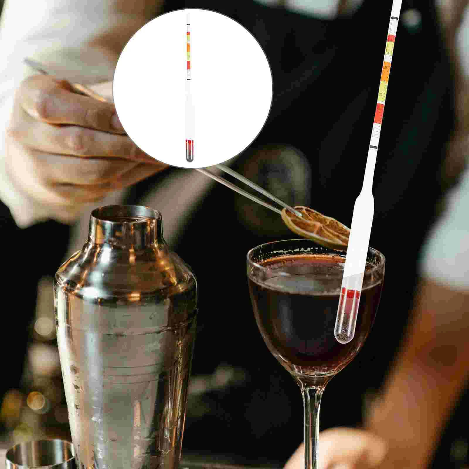 

Hydrometer Maple Syrup Liquid Moisture Content Proof Equipment Kit Test Cup Making Supplies Refractometer