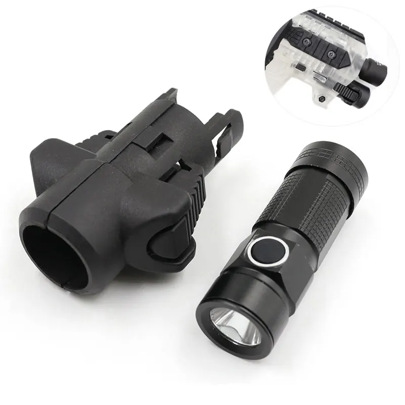 

Глок для страйкбола G17 G19 G20 KIT CAA G1 комплект карбена модифицированный нейлоновый задний кронштейн аксессуары 500lum светодиодная уличная вспыш...