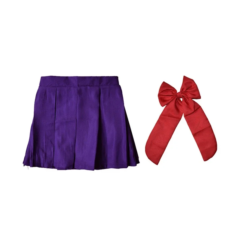 Унисекс аниме Cos Gasai Yuno костюмы для косплея наряд Хэллоуин Рождественская форма