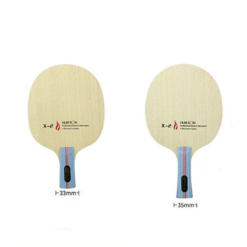 7 Ply Hybrid Carbon Table Tennis Racket Blade Soft Limba Surface Big Central Candlenut Blade for Loopkilling Player X2