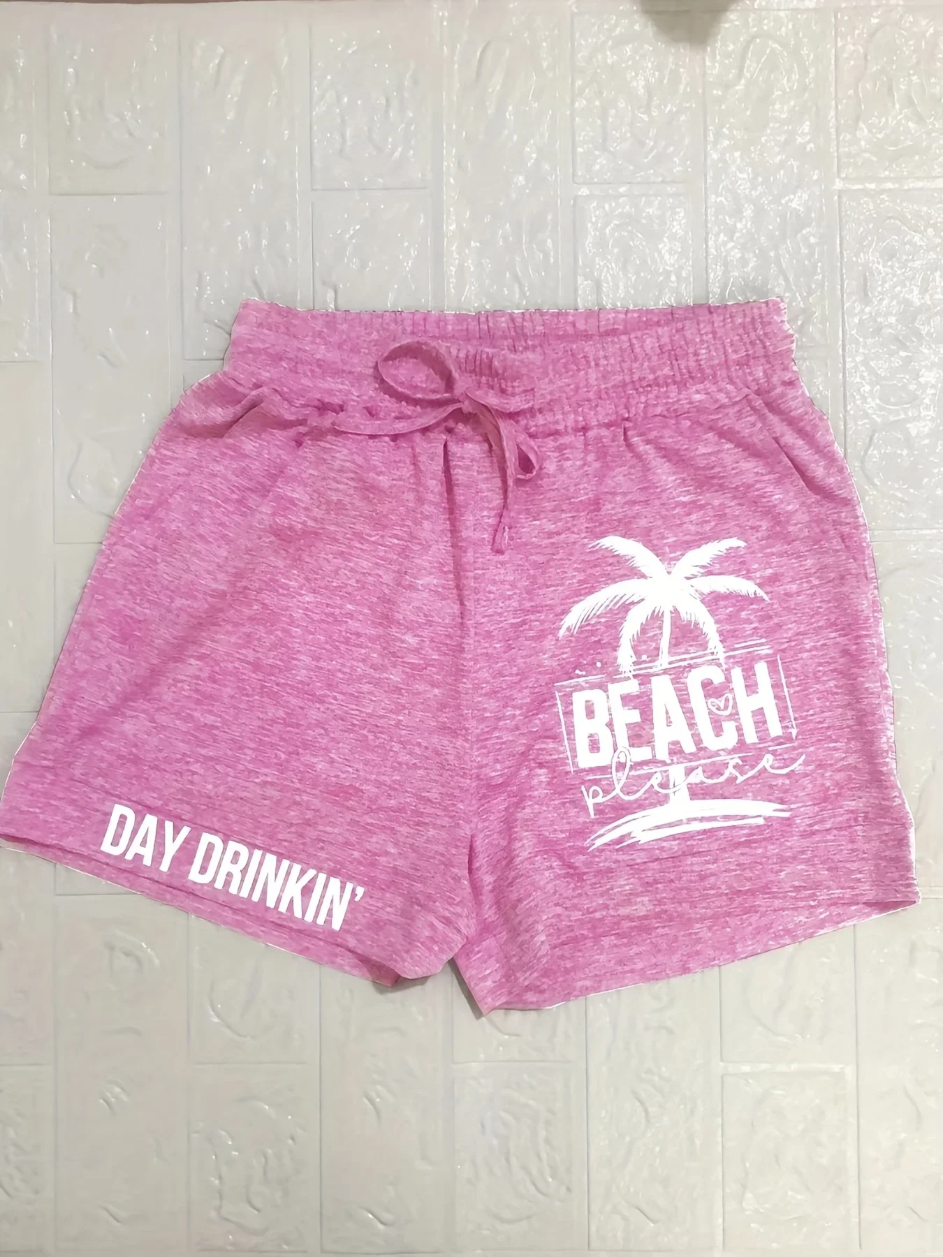 Новое поступление 2024 хит продаж весна-лето розовые шорты повседневная одежда