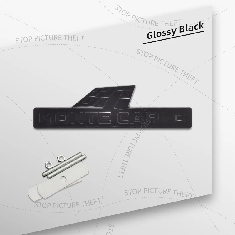 

1 шт. 3D металлический гоночный флаг Монте-Карло, логотип, решетка, значок на задний хвост автомобиля, бампер, наклейка на багажник для Skoda Kamiq Superb Fabia Yeti Rapid