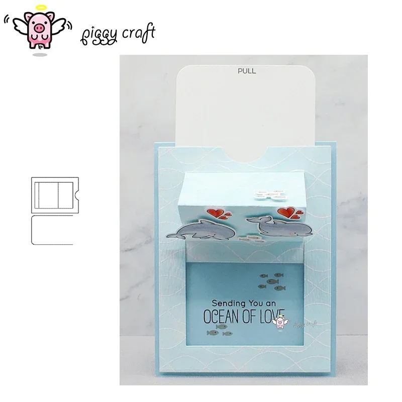 Фото Новые металлические вырубные формы Piggy Craft 2019 для скрапбукинга, трафареты для вырезания, ножи для бумаги, штампы для творчества №2