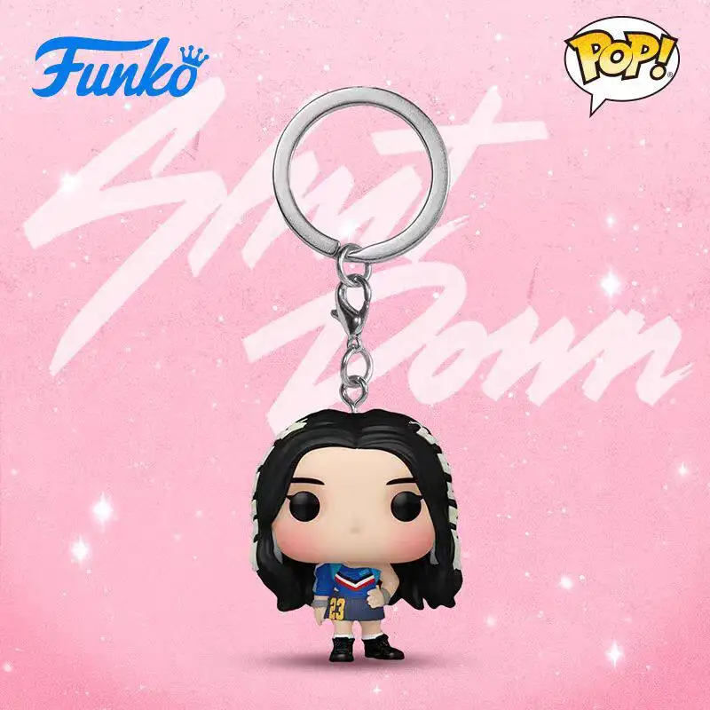 Фото Оригинальная фигурка Funko POP Blackpink: Лиза, Ким Джи Су, Ким Дженни, Пак Чхэ Ён. Периферийная модель-кукла. Подарок на день рождения для девочек. №4