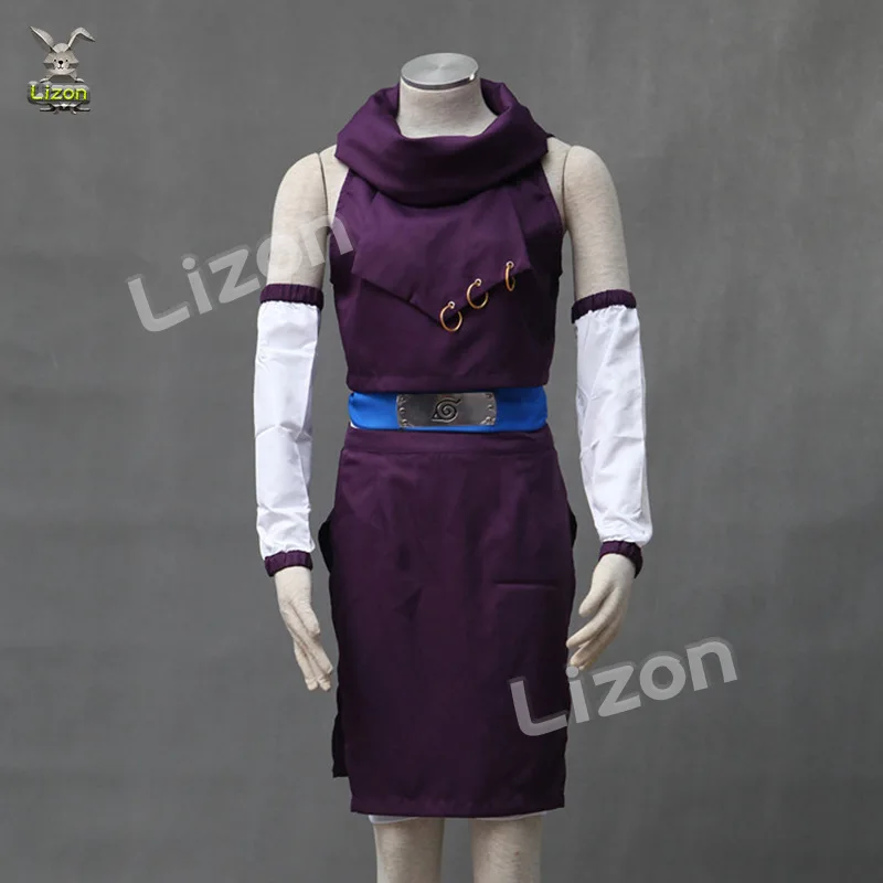 Аниме Косплей Ино Яманака костюм для женщин фиолетовое платье представлений