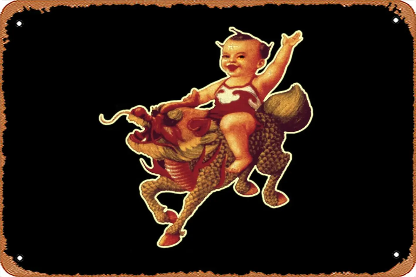 Zuhhgii Ретро жестяная вывеска Фиолетовый - каменный храм Пилоты Винтаж Забавная