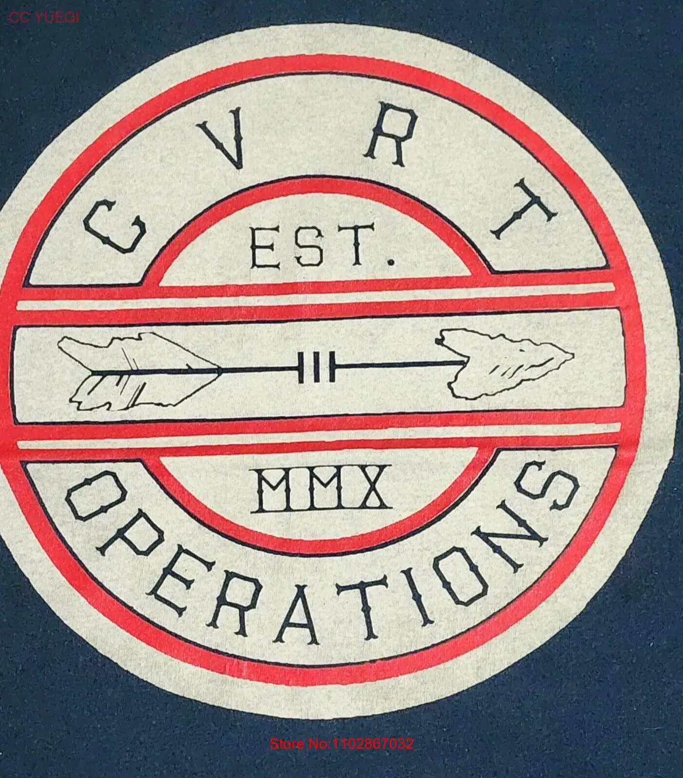 Футболка CVRT в стиле милитари патриотическая футболка