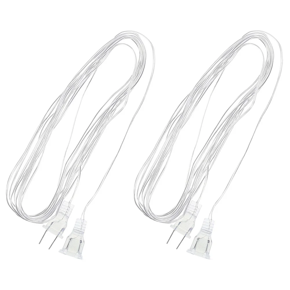 

Curtain Light Extension Cord LED Lamp Cable Party String Accessory (US Plug) LED Light With Colored Light Extension Line