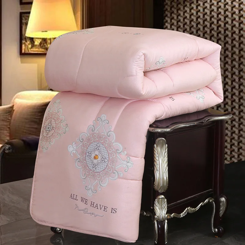 Роскошное летнее одеяло двойное королевского размера с кондиционированием