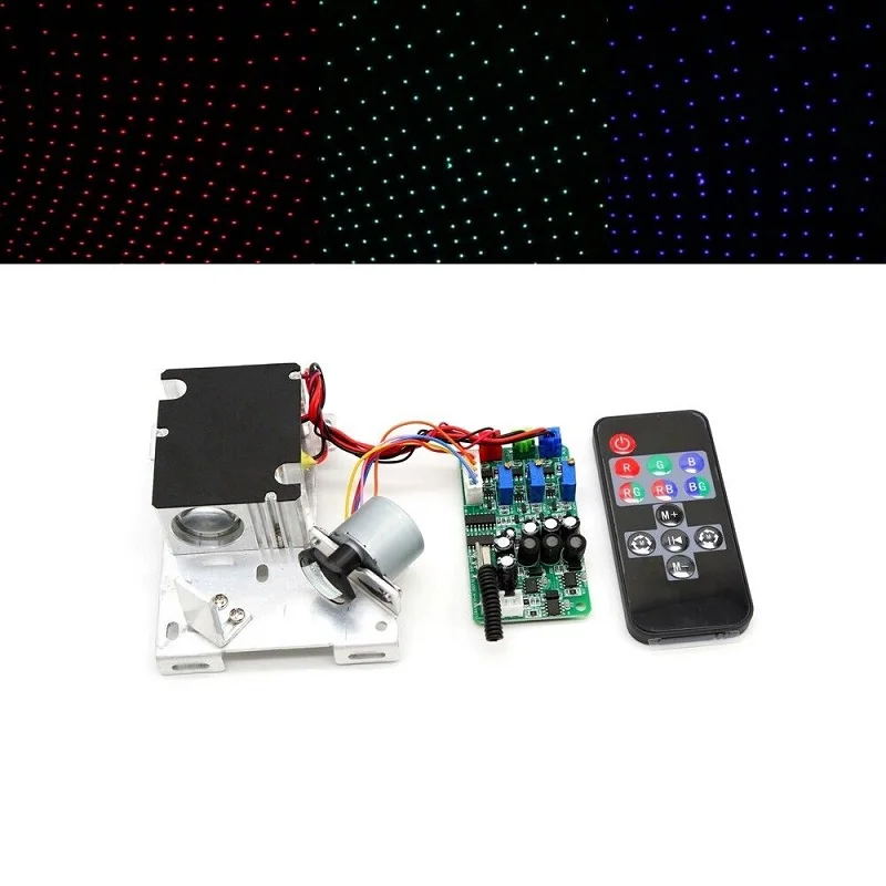 Full Color RGB 140mw Starlight Laser Module Red/Green/Blue Full Star Laser Stage