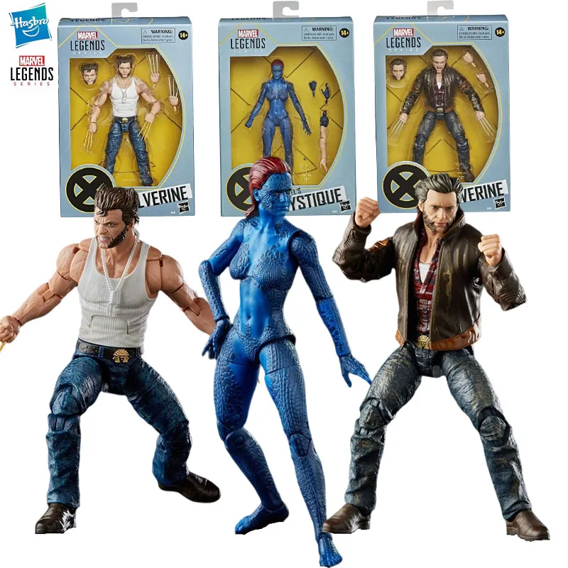 

Фигурка аниме Hasbro, оригинальная модель Marvel Legends X-Men на 20-ю годовщину, WPLVERINE Bone claw, 152 мм, Игрушечная модель в подарок