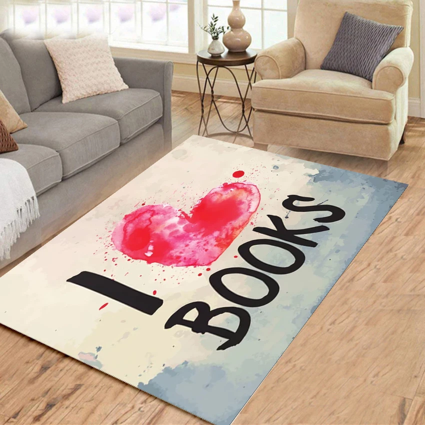 

Flannel carpet for bookroom door mat Anti-slip Washable mat Carpet for Living Room Flannel Bedroom Rug new year