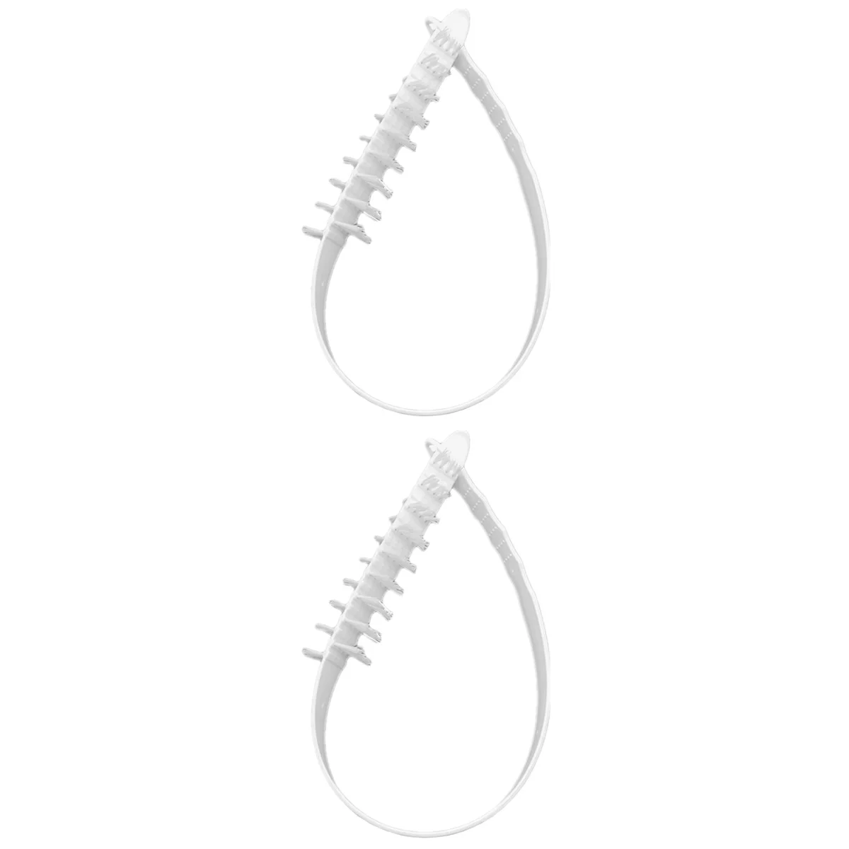 

2 Pieces Hose Washing Machine Cleaning Brush Brushes Washer Vacuum Laundry White Small Scrub