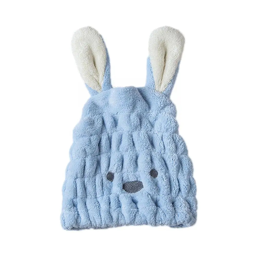 

Cute Long Ear Rabbit Dry Hair Rabbit Ears Absorbent Children Hair Ladies Tool Dry Quick-drying Bath and Hair F7S3
