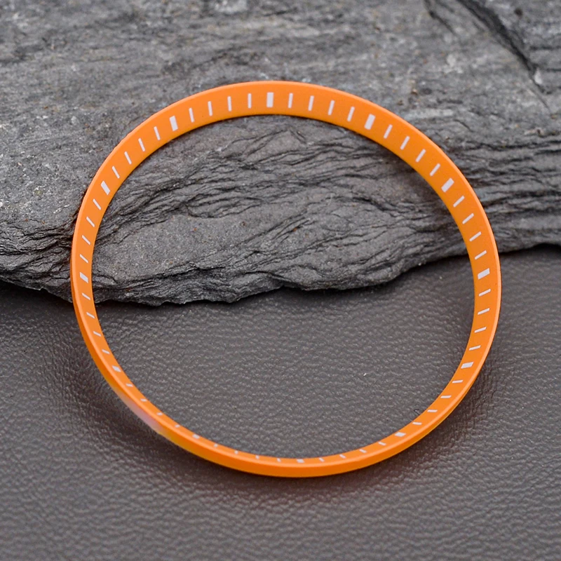 30.5*27.5mm Mod Watch Chapter Ring Brass For SKX6105 6309 SKX007  SRPD53 Seiko NH35 NH36 Movement Watch Case Repair Tool Parts