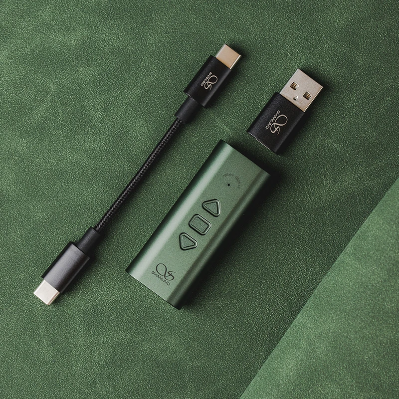 Усилитель для наушников SHANLING UA3 Hi-Res Hi-Fi USB DAC AMP AK4493SEQ Type-C 3 5 мм 4 аудиоадаптер ПК