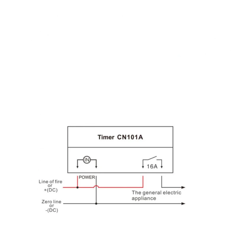 Программируемое реле времени с цифровым ЖК-дисплеем 220 В 110 24 в 12 CN101A 16A CN101