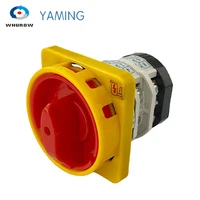 electrical changeover cam switch ymz12 322gs with padlock plate on off 2 position 2 poles 32a 690v interruptor rotary selector