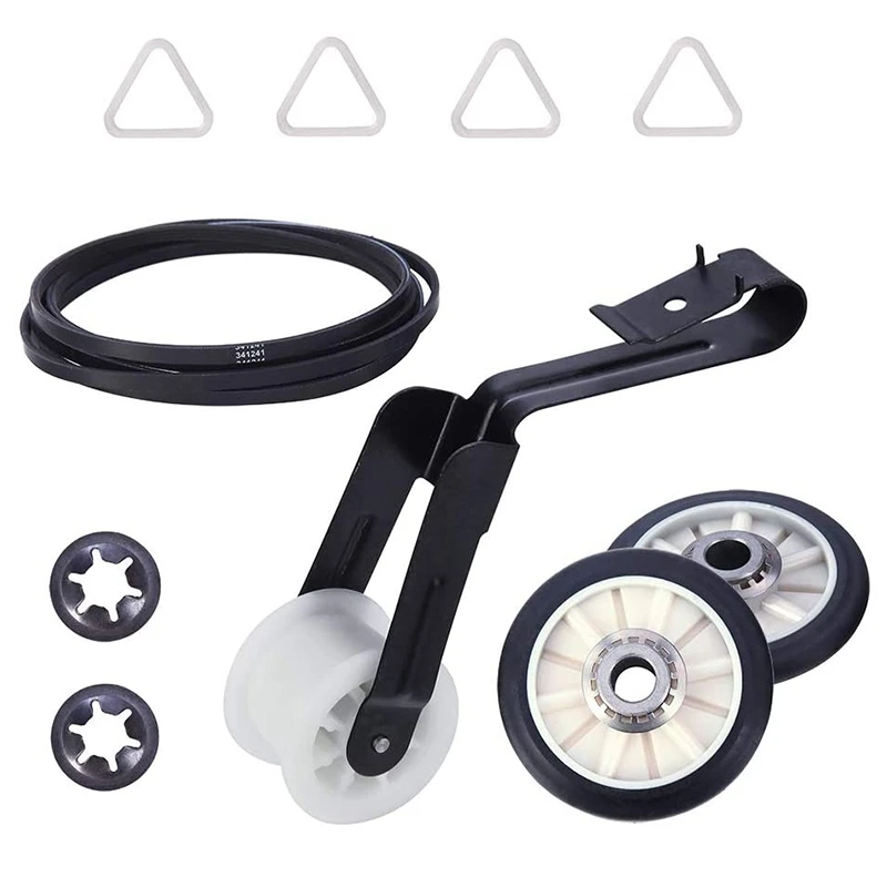 Набор роликов для сушильной ленты гидромассажа Kenmore WPW10314173 W10314171 4392065 WP4392065 691366 341241