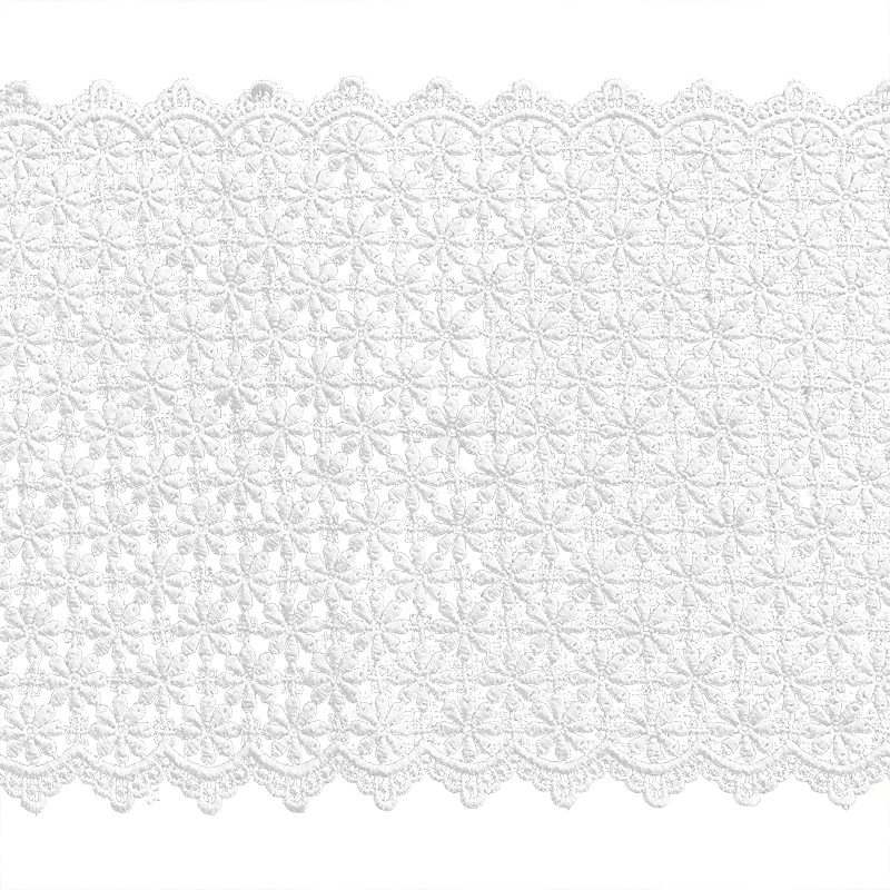 Новый стиль 21 см ширина 1 ярд/упаковка водорастворимое кружево Цветочная отделка