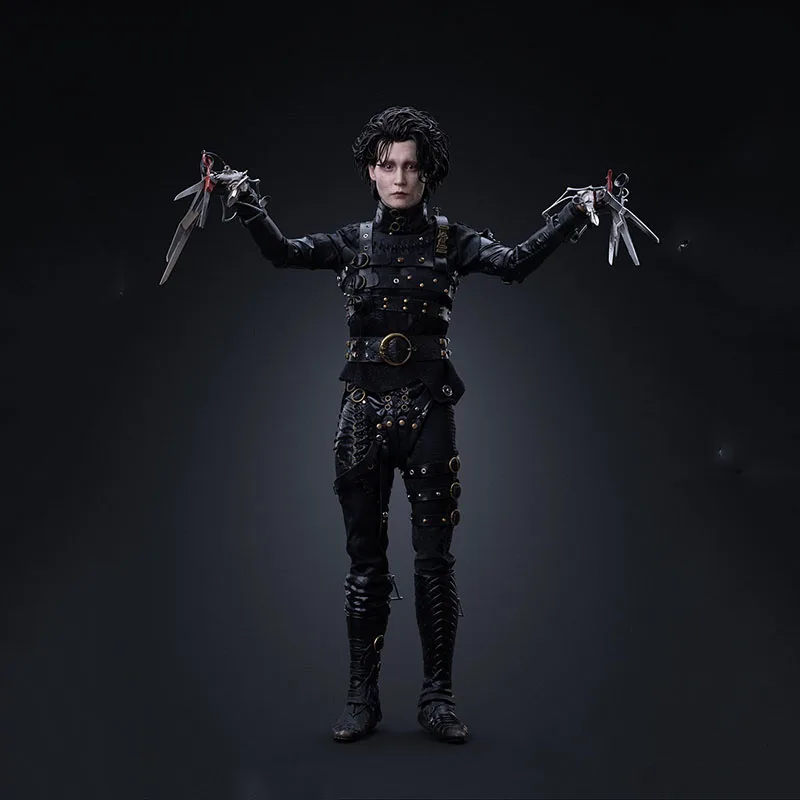 

Collectible Art Figures AF029 1/6 Scale Male Soldier Full Set Scissorhands Johnny Depp 12 Inch Action Figure Model for Fans Gift