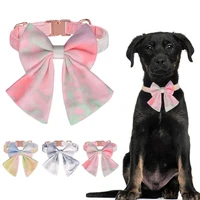 pets cat collars adjustable bow tie for dogs puppy chihuahua necklace safety buckle bowknot dog collar necktie pet accessories