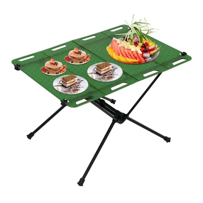 

Складной стол для пикника, многофункциональный складной столик для кемпинга и пикника, для двора, барбекю, выживания