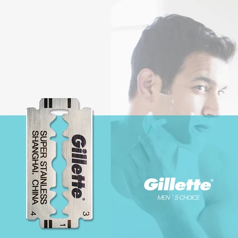Gillette Super Blue Стальная бритва