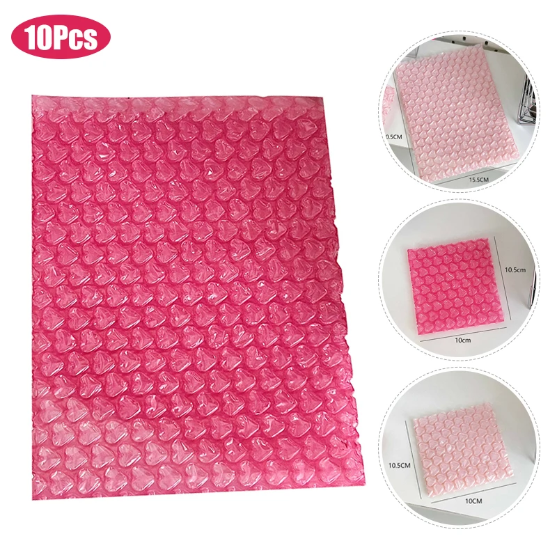 

10pcs Pink Love Bag Envelope Envelope Padded Envelope Packaging Bag Business Envelope Mailing Packaging Bag