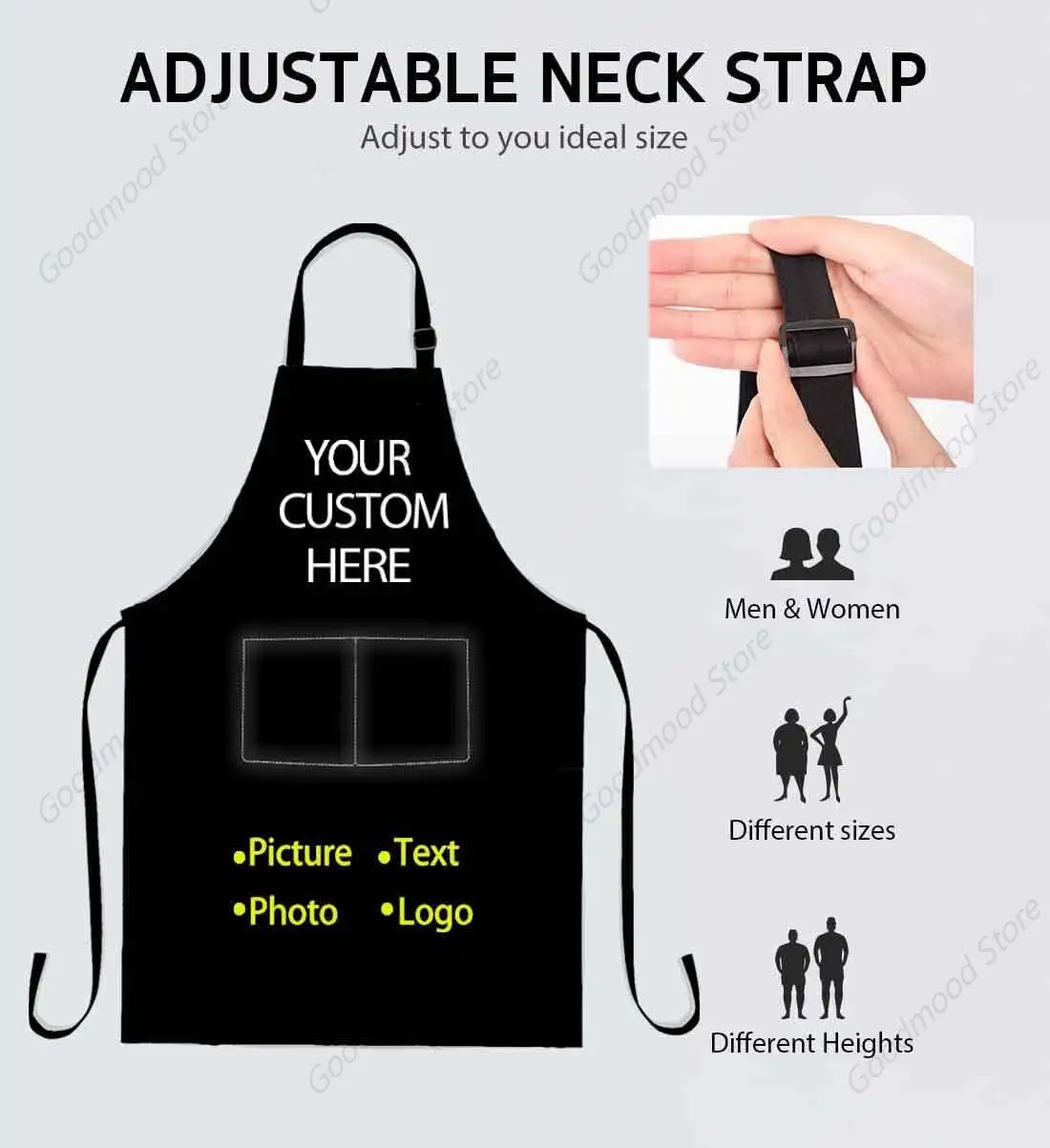 Парикмахерский фартук для ресниц в виде единорога салона косметологии ногтей