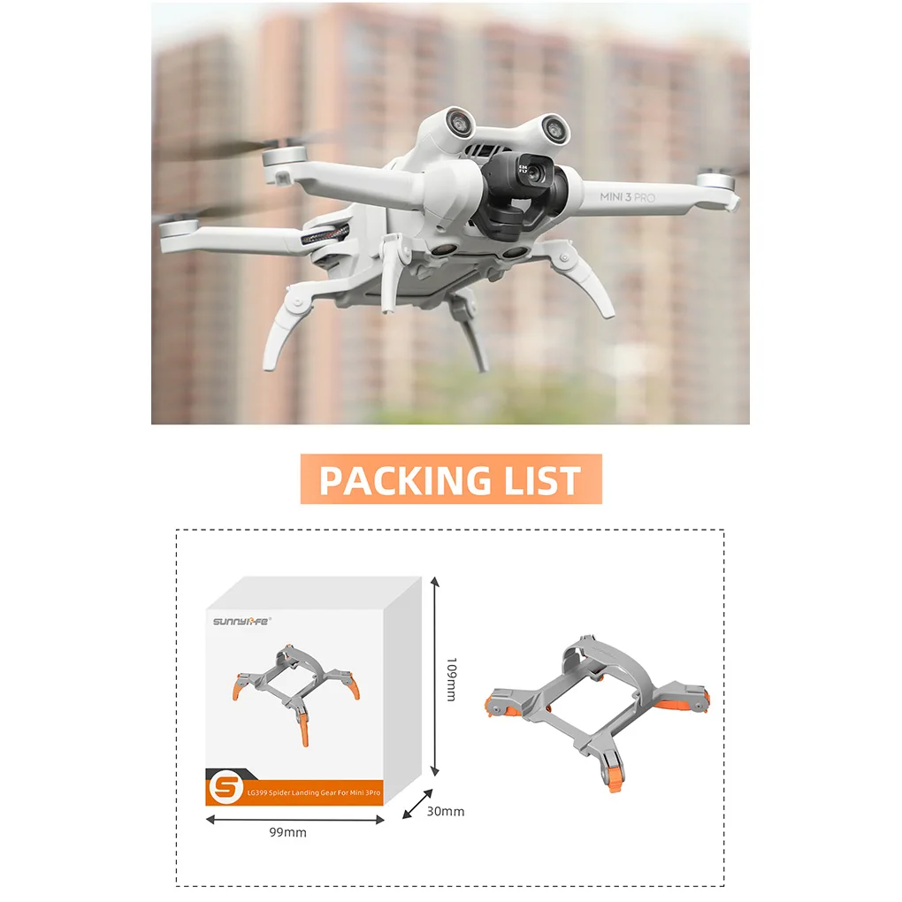 

Посадочный шестерня, амортизаторы, удлинитель для ног, складной защитный посадочный шестеренок, поддержка для DJI Mavic Mini 2, посадочное устройс...