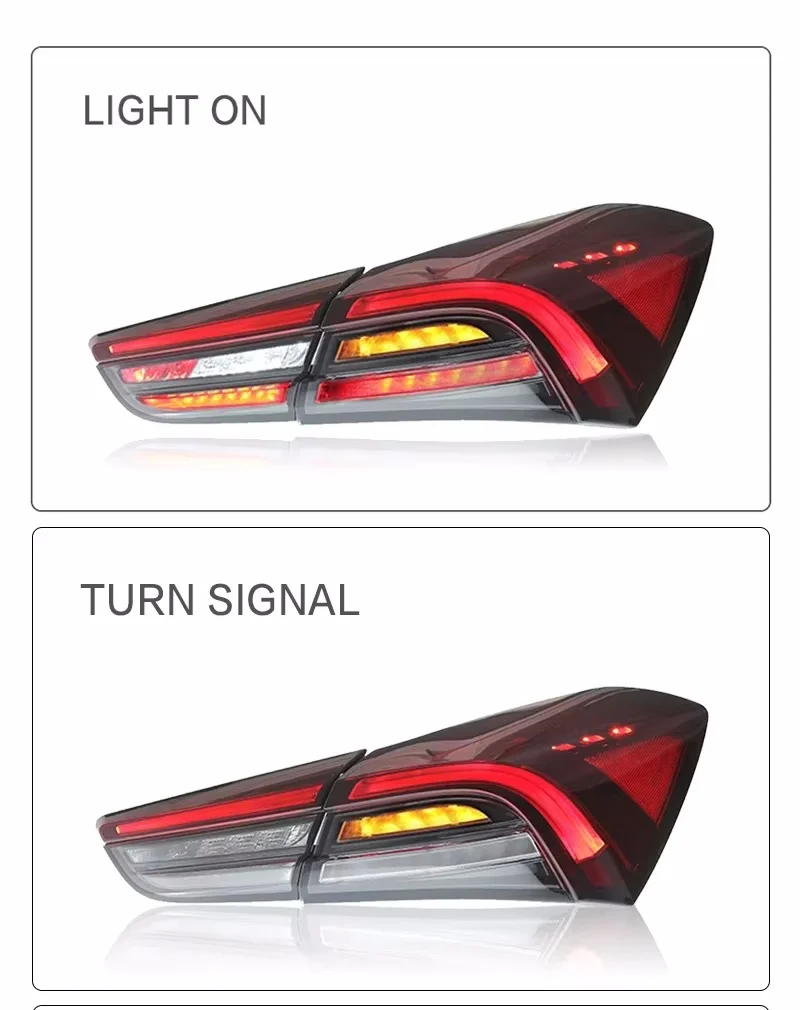 Светодиодный задний фонарь для Maserati Ghibli 2014-2022 обновленный в сборе DRL указатель