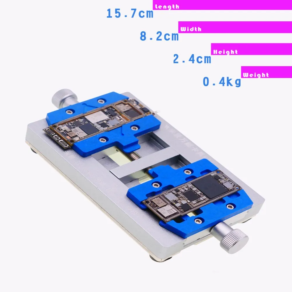 

BGA Clip Fixture Phone PCB IC Chip Motherboard Jig Board Holder Soldering Repair Hand Tool High Temperature Resistance Fixture