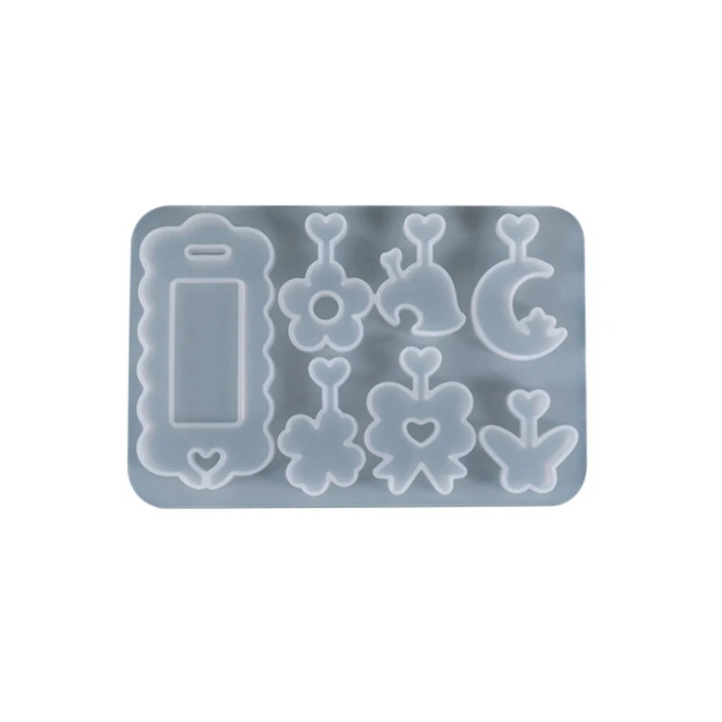 

Сделай Сам, кристалл, эпоксидная смола, подвеска, брелок, форма семь-стандартная силиконовая форма